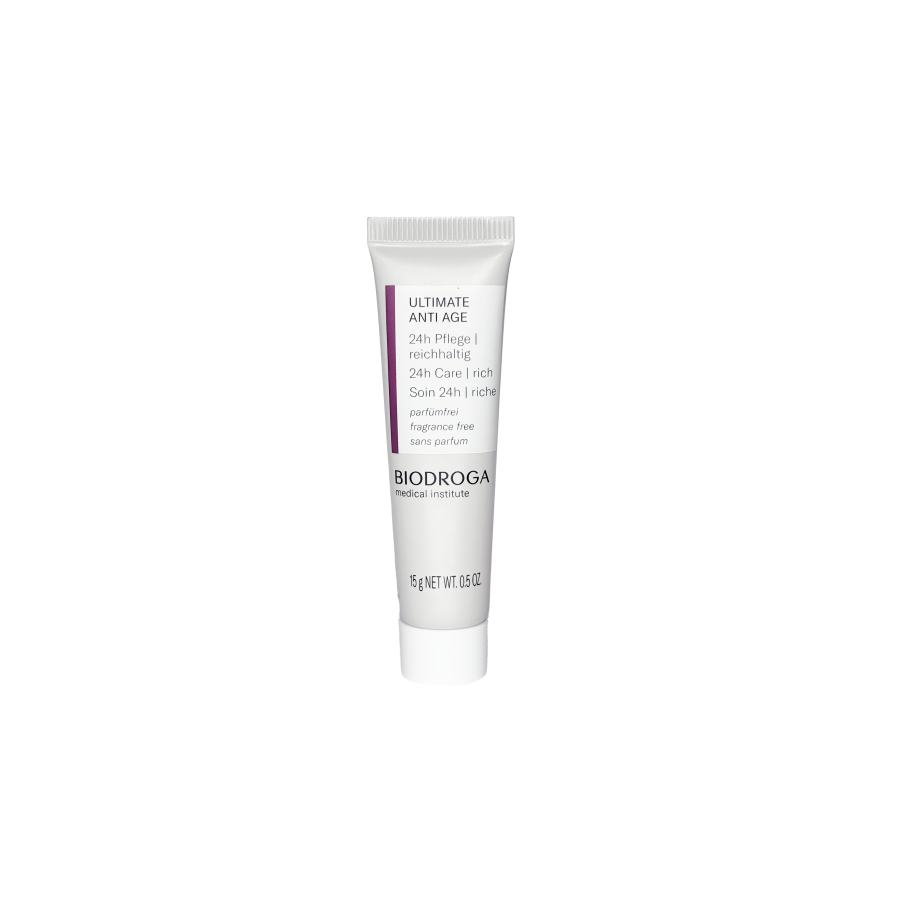 Ultimate 24hodinový krém pro suchou pleť 15ml cestovní balení BIODROGA Ultimate 24hodinový krém pro suchou pleť 15ml cestovní balení BIODROGA
