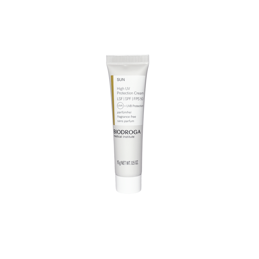 Krém s vysokou UV ochranou SPF 50 15ml cestovní balení BIODROGA