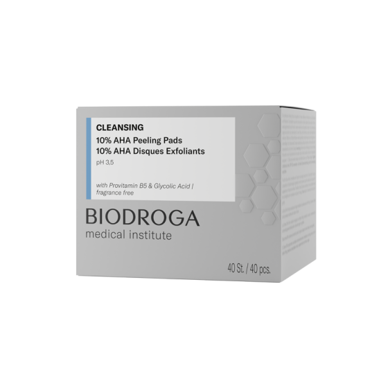 10% AHA exfoliační polštářky 40ks BIODROGA