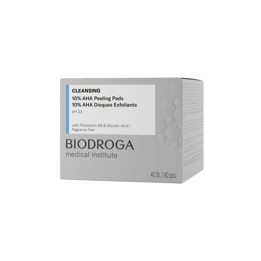 10% AHA exfoliační polštářky 40ks BIODROGA