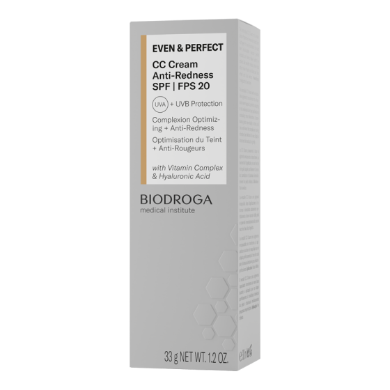 CC krém ke korekci zarudnutí SPF 20 30ml BIODROGA