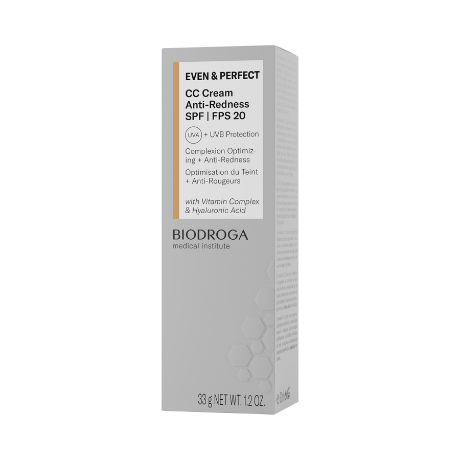 CC krém ke korekci zarudnutí SPF 20 30ml BIODROGA