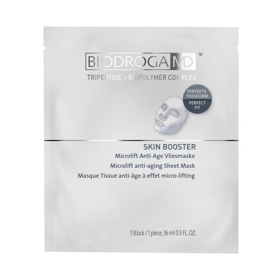 Vypínající vlízová maska s Anti-Age účinkem 1 ks BIODROGA MD SKIN BOOSTER