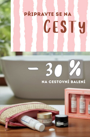 30% na cestovní balení