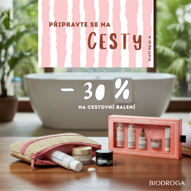 30% na cestovní balení BIODROGA